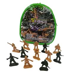 Военный набор 226-9 13 военных, в сумке 16*18*6см (6967462422808)