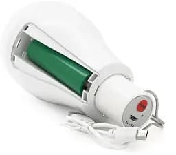 Светодиодная лампа с аккумуляторами E27, 20 Вт, A60, 2*18650, Emergency Bulb, 1400 Лм, 6800K-7300K