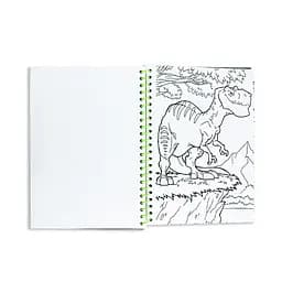 Розмальовка Moxy Dinosaur Expedition з наліпками та олівцями 30 аркушів (961029) - мініатюра 4