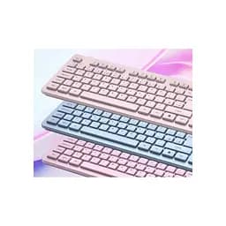 Клавіатура Canyon HKB-W01 Silent Wireless UA Pink (CNS-HKBW01P) - мініатюра 6