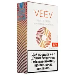 Картридж для POD систем Veev Velvet Valley, 3,5%, 2 шт. - мініатюра 2