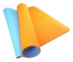 Коврик для йоги и фитнеса U-POWEX TPE Yoga mat Orange/Blue (183х61х0.6) (UP_1000_TPE_Or/Blue)