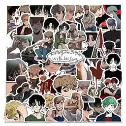 Стікерпак GeekLand Killing Stalking 50 штук - мініатюра 3