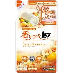 Японський гель для прання Lion Top Sweet Harmony фруктово-квітковий аромат поповнення 500 г