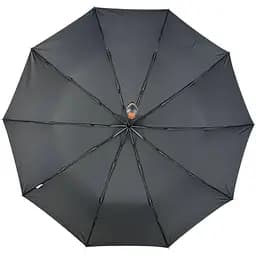 Чоловіча складана парасолька повний автомат Toprain 123 см чорна