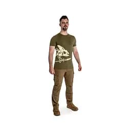 Футболка Helikon-Tex (Full Body Skeleton) - Olive Green, розмір S - мініатюра 2