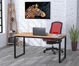 Письмовий стіл Loft Design Q-160-36 Black (Дуб Крафт золотий)