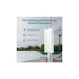 Точка доступу Wi-Fi TP-Link EAP610-OUTDOOR - мініатюра 6