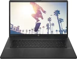 Ноутбук HP 17-cp2018ru 17.3 FHD IPS AG, AMD R5-7520U, 16GB, F1024GB, UMA, DOS, черный (AR8J3EA)
