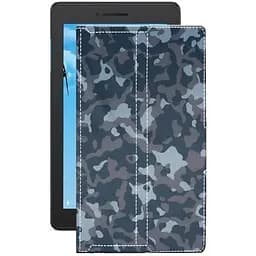 Чехол StatusCASE из экокожи для планшета Lenovo Tab E7 TB7104L Хаки-синий