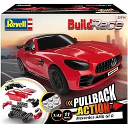 Збірна модель Revell Mercedes-AMG GT R Red Car рівень 1 масштаб 1:43, 10 деталей (RVL-23154) - мініатюра 6