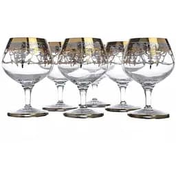 Набір келихів для бренді коньяку Lora Модена 240 мл 6 шт. NGC58SETBRANDY