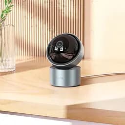 Камера відеоспостереження Hoco D5 Indoor PTZ HD Camera поворотна сіра - мініатюра 5