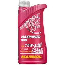 Олива трансмісійна Mannol Maxpower 75W-140 GL-5 1 л