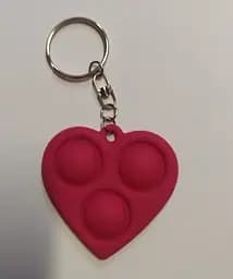 Іграшка Симпл Дімпл серце антистрес брелок Simple Dimple