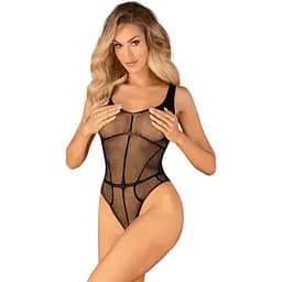Боди Obsessive B336 crotchless teddy S/M/L
