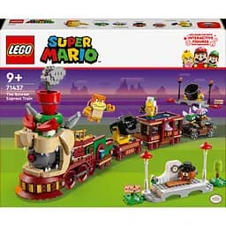 Конструктор LEGO Super Mario Швидкий потяг Боузера 1392 деталі (71437)