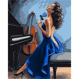 Картина по номерам с алмазной мозаикой Santi Гармония музыки 40х50 см (954909)