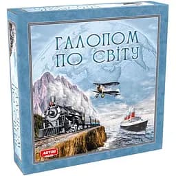 Настольная игра Artos Games Галопом по миру 42 карты городов (1069)