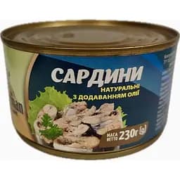 Сардини Willerman з олією 230 г