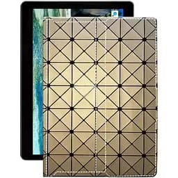 Чехол StatusCASE из экокожи для планшета MIXzo ME1030 4G Золотой ромб