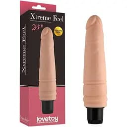 Вибратор Lovetoy Real Feel 20 см телесный