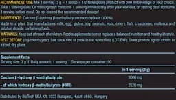 Бустер тестостерону BiotechUSA CA-HMB 3000, 270 г - мініатюра 2