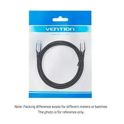 Кабель Vention USB 3.1Type-C M-M,0.5м60W Cotton Braided (TAAHD) - мініатюра 4