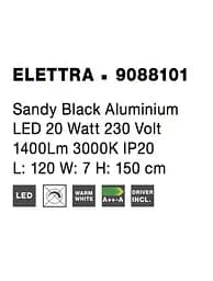 Підвіс Elettra Nova Luce 9088101 - мініатюра 9