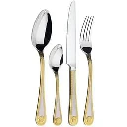 Набор столовых приборов Hoffburg HB-72883GS на 12 персон в подарочном кейсе 72 предмета Золотой