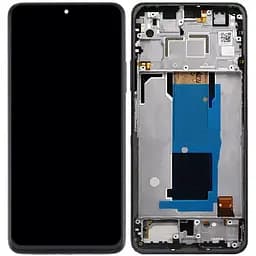 Дисплей Xiaomi Redmi Note 11 Pro+ 5G чорний, Amoled, оригінал PRC, з рамкою, Mysterious Black