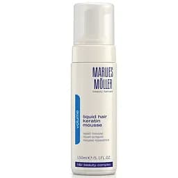 Мус відновлюючий структуру волосся "Рідкий кератин" Liquid Hair Keratin Mousse Marlies Moller 50 мл - мініатюра 2