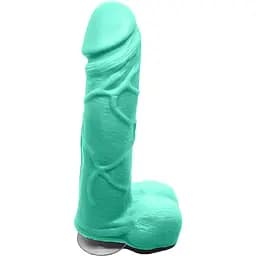 Крафтове мило-член із присоскою Чистий Кайф Turquoise Size M