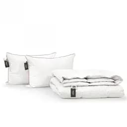 Набор MirSon пуховый №9504 Raffaello зима одеяло 140х205 см + подушка белый (2200010805055)