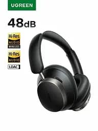 Навушники бездротові Ugreen Studio Pro 48dB Anc 2025 120 годин чорні - мініатюра 6