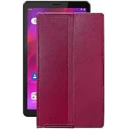 Чохол StatusCASE з екошкіри для планшету Lenovo Tab M8 (3rd Gen) Бордовий