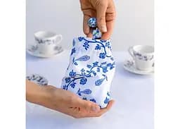Мішечок для кубиків Q-Workshop Full Art Dice Pouch Porcelain (BWSPPORC201) - мініатюра 4