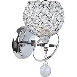 Декоративний кришталевий настінний світильник