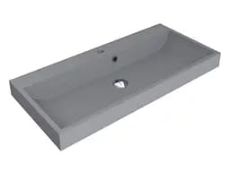 Умивальник Miraggio Varna 900 mirastone gray 0000982, Сірий - мініатюра 2