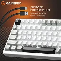 Клавіатура GamePro Genesis Silverlight MK126 (MK126) - мініатюра 7