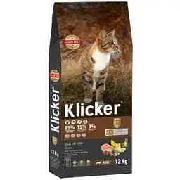 Сухий корм Klicker Холістик беззерновий для дорослих котів з Лососем 12 кг.