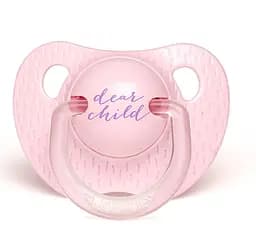 Пустушка силіконова Suavinex Сенс життя, 0-6 міс., рожевий (303313)