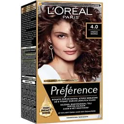 Стійка фарба для волосся L'Oreal Paris Preference 4.0 каштановий 174 мл