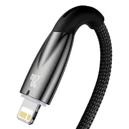 Кабель PD Baseus Glimmer Series Fast Charging Data Cable Type-C to iP 20W 2 м чорний CADH000101