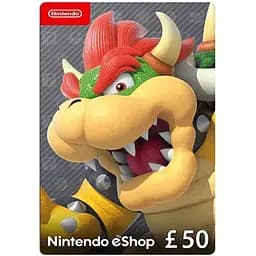 Nintendo eShop Card 50 GBP UK