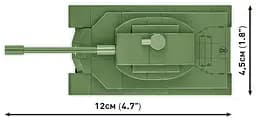 Конструктор COBI танк Patton M48 3104 - мініатюра 5