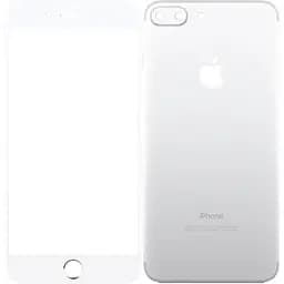Захисне скло Toto 2.5D Full cover Tempered Glass front and back for iPhone 7 Plus Silver