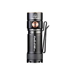 Ручний міні ліхтарик Fenix E18R V2.0 1200лм USB Type-C (Чорний) - мініатюра 2