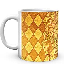 Кружка GeekLand Невероятные приключения ДжоДжо JoJo's Bizarre Adventure Джорно Золото JJ 02.424 330 мл белая