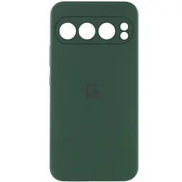 Чохол Silicone Cover Lakshmi Full Camera (AAA) with Logo для Google Pixel 9 Pro XL Зелений / Cyprus Green